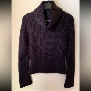 GUESS Cowl Neck Sweater in Black Size Small